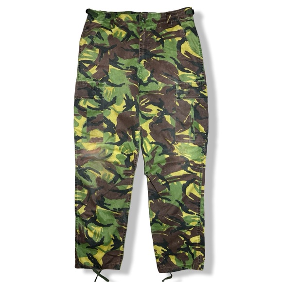 Vintage 90s Military Camo Cargo Pants - Picture 1 of 4